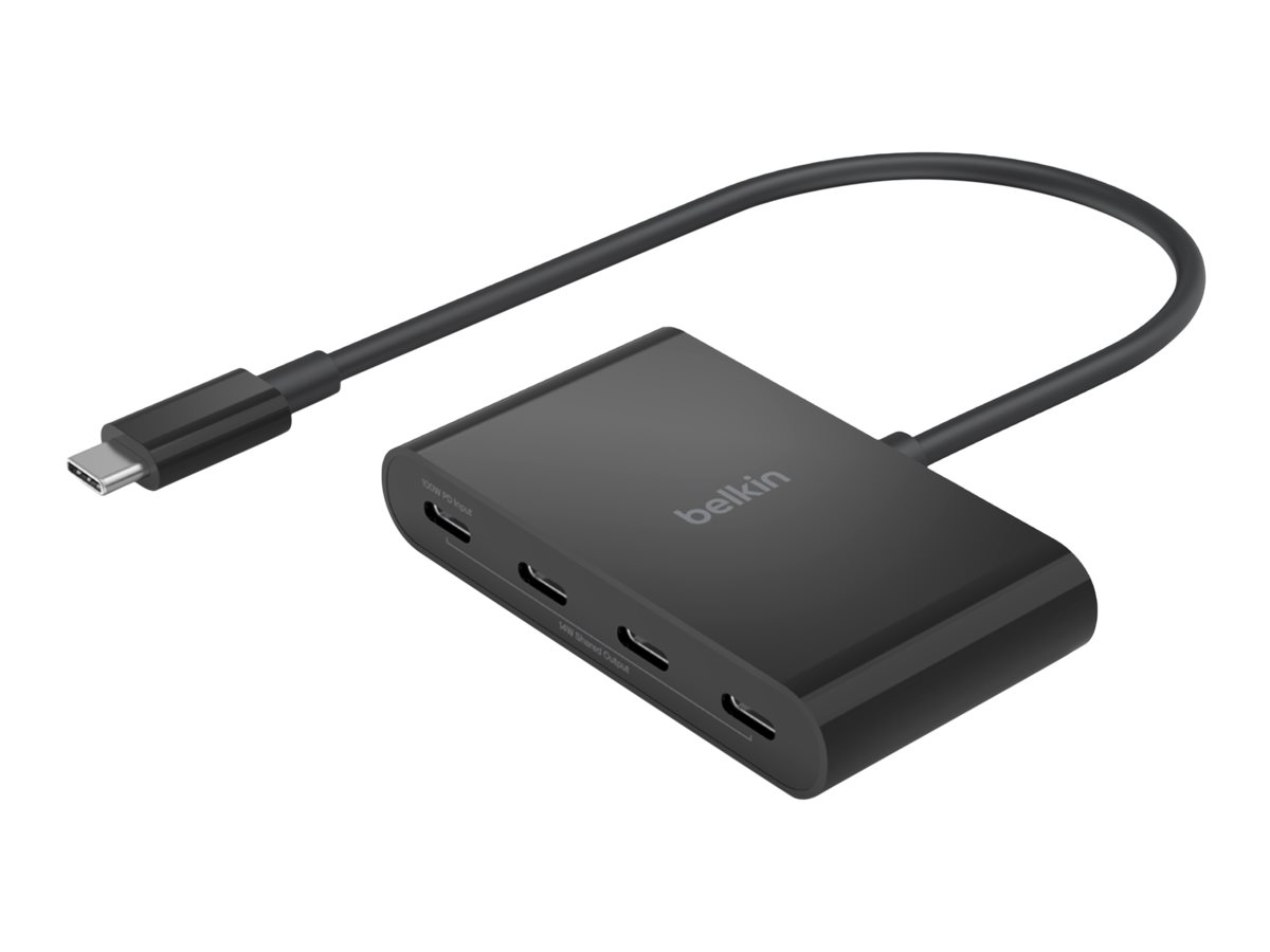 Belkin AVC018BTBK hub & concentrateur USB Type-C 10000 Mbit/s Noir