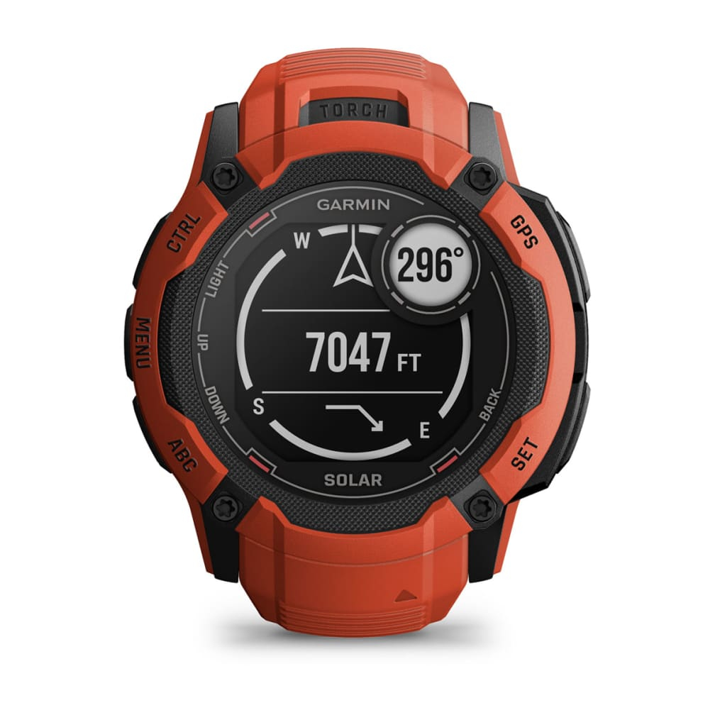 Garmin Instinct 2X Solar 2,79 cm (1.1) MIP 50 mm Rojo GPS (sat�lite)