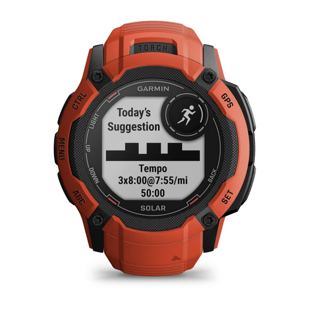 Garmin Instinct 2X Solar 2,79 cm (1.1) MIP 50 mm Rojo GPS (sat�lite)