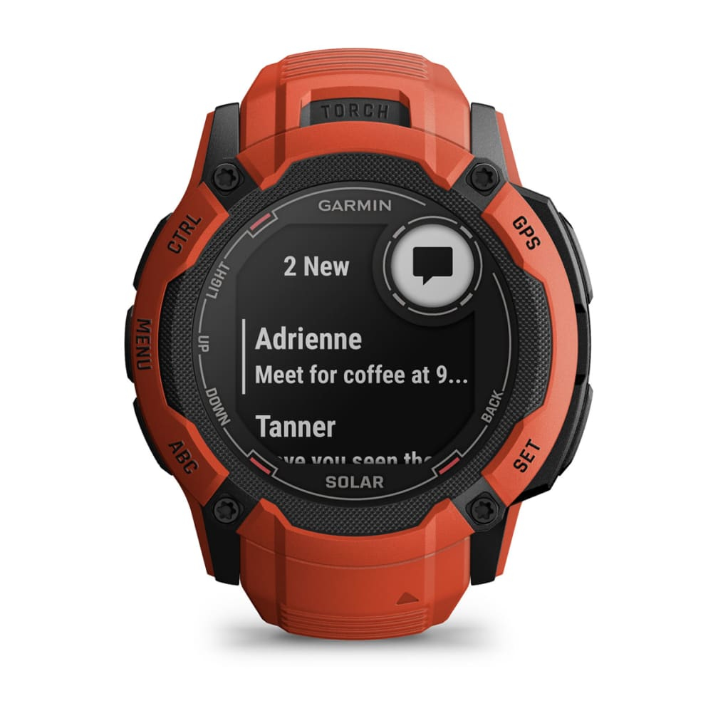 Garmin Instinct 2X Solar 2,79 cm (1.1) MIP 50 mm Rojo GPS (sat�lite)