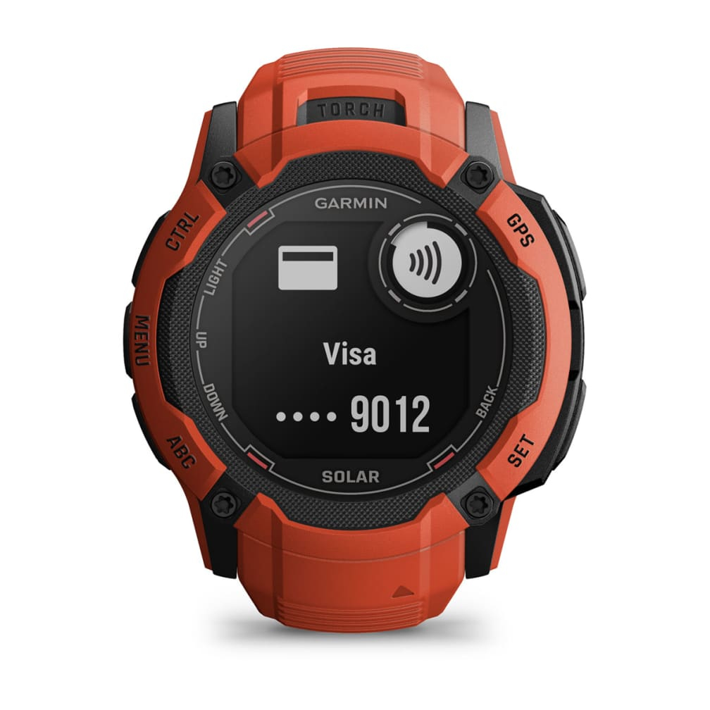 Garmin Instinct 2X Solar 2,79 cm (1.1) MIP 50 mm Rojo GPS (sat�lite)