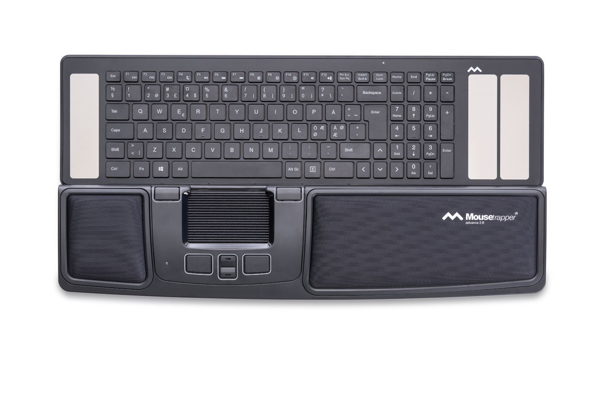Mousetrapper Advance 2.0 mouse Ufficio USB tipo A Meccanico 2000 DPI