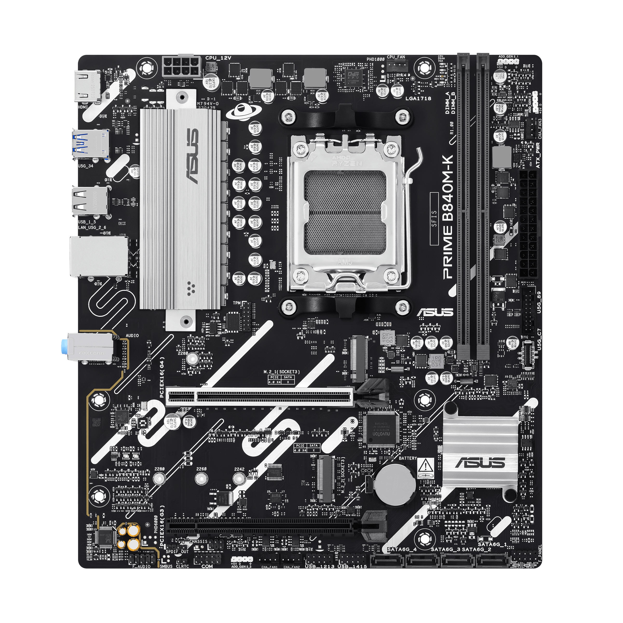 ASUS PRIME B840M-K AMD B840 Socket AM5 micro ATX