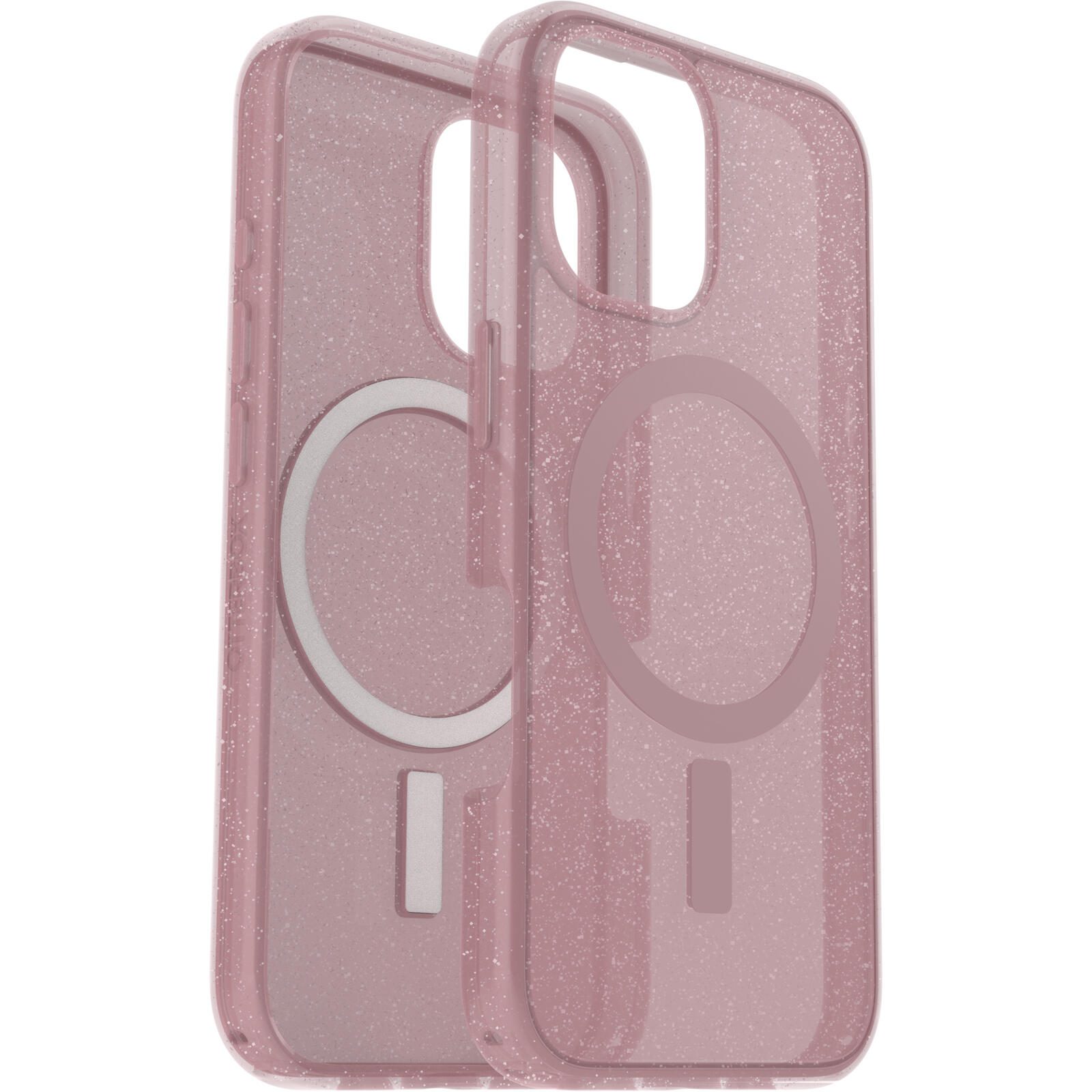 OtterBox Symmetry Series Clear - Hintere Abdeckung f�r Mobiltelefon - kompatibel mit MagSafe - Polycarbonat, thermoplastischer Elastomer (TPE)