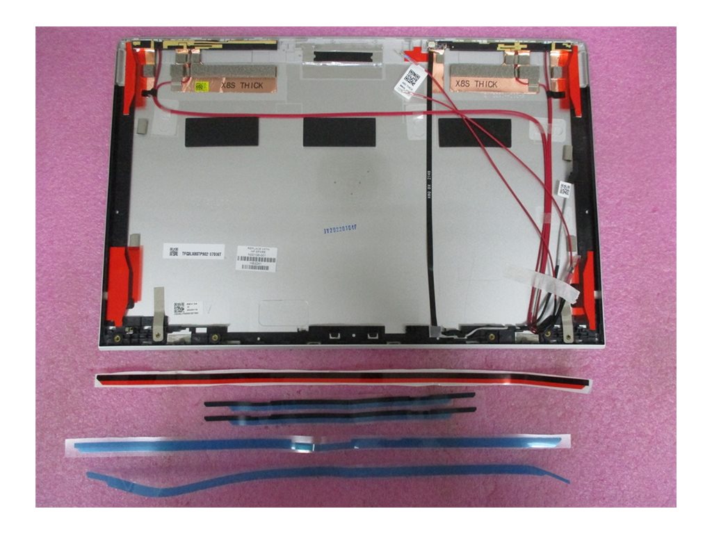 HP Back cover 3mm with antennas for WWAN