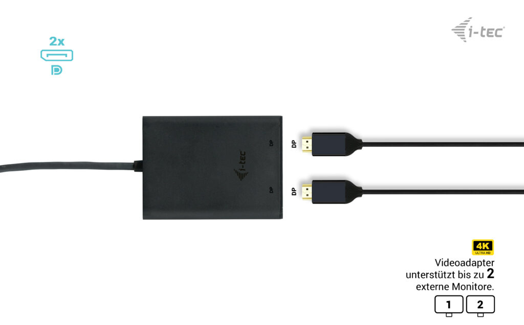 i-tec Dockingstation - USB-C / USB4 / Thunderbolt 3 / Thunderbolt 4