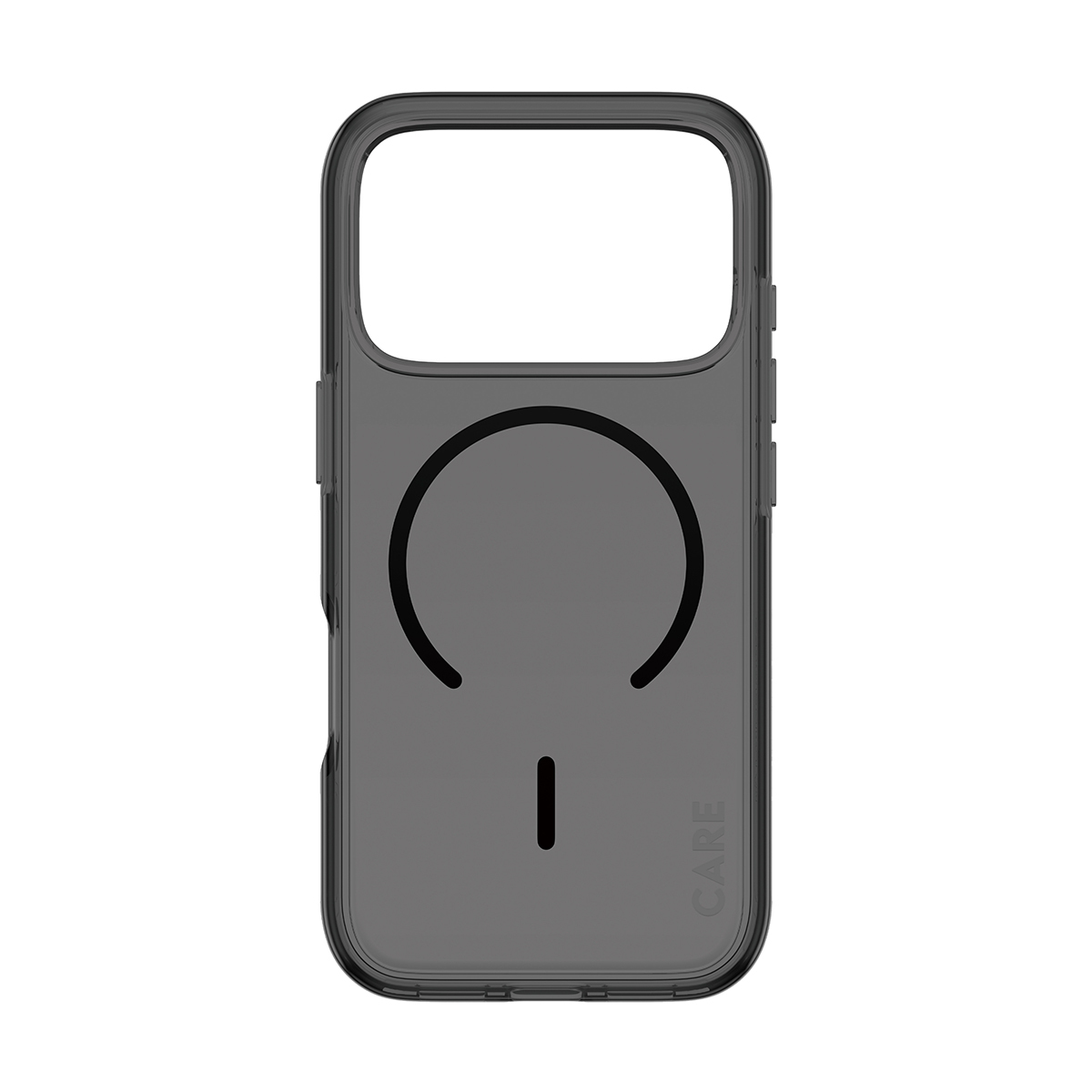 PanzerGlass CARE by � Smokey Case w. Black MagSafe iPhone 2026 Pro | 17 Pro coque de protection pour t�l�phones portables Housse Transparent