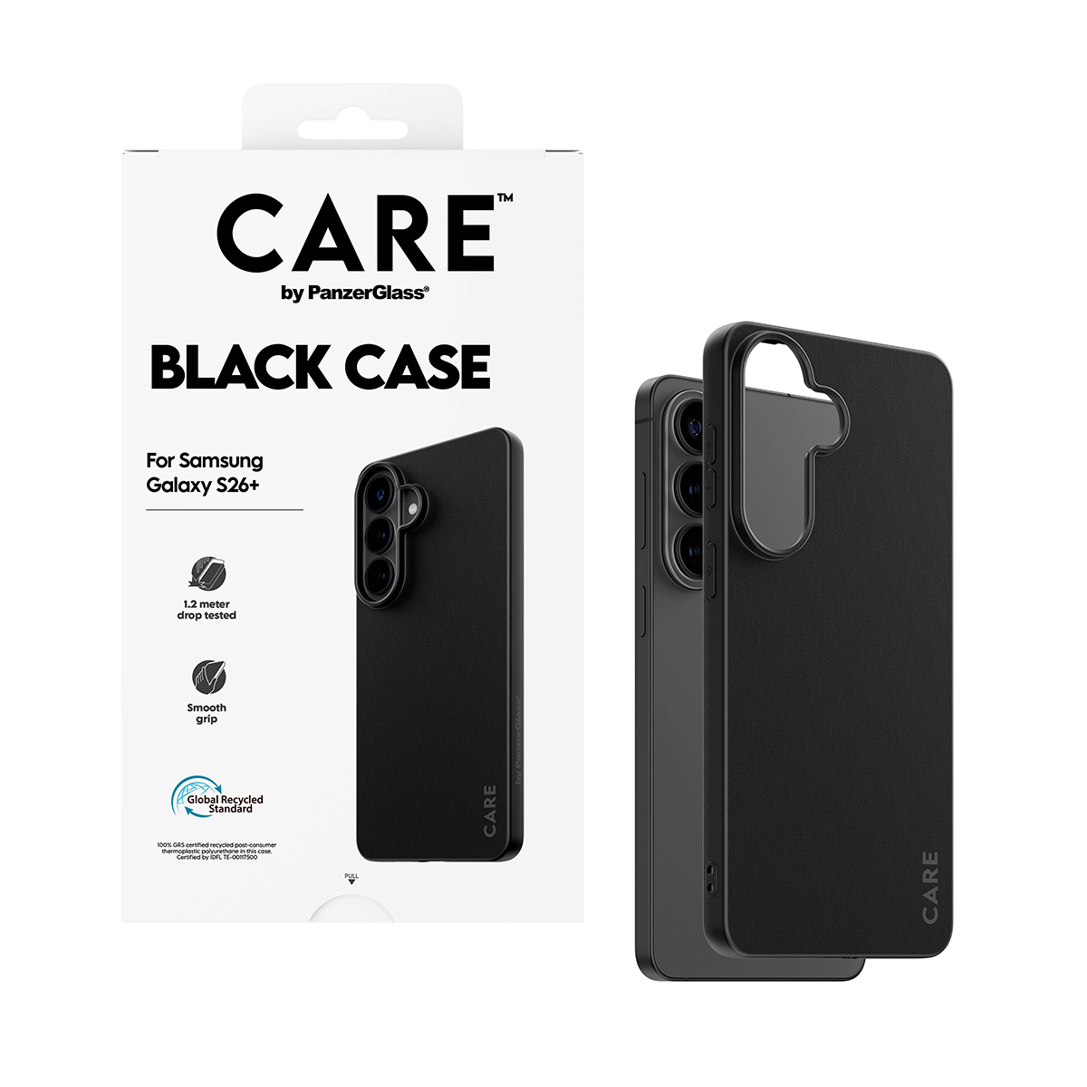 PanzerGlass CARE TPU Case Black Samsung Galaxy S26+
