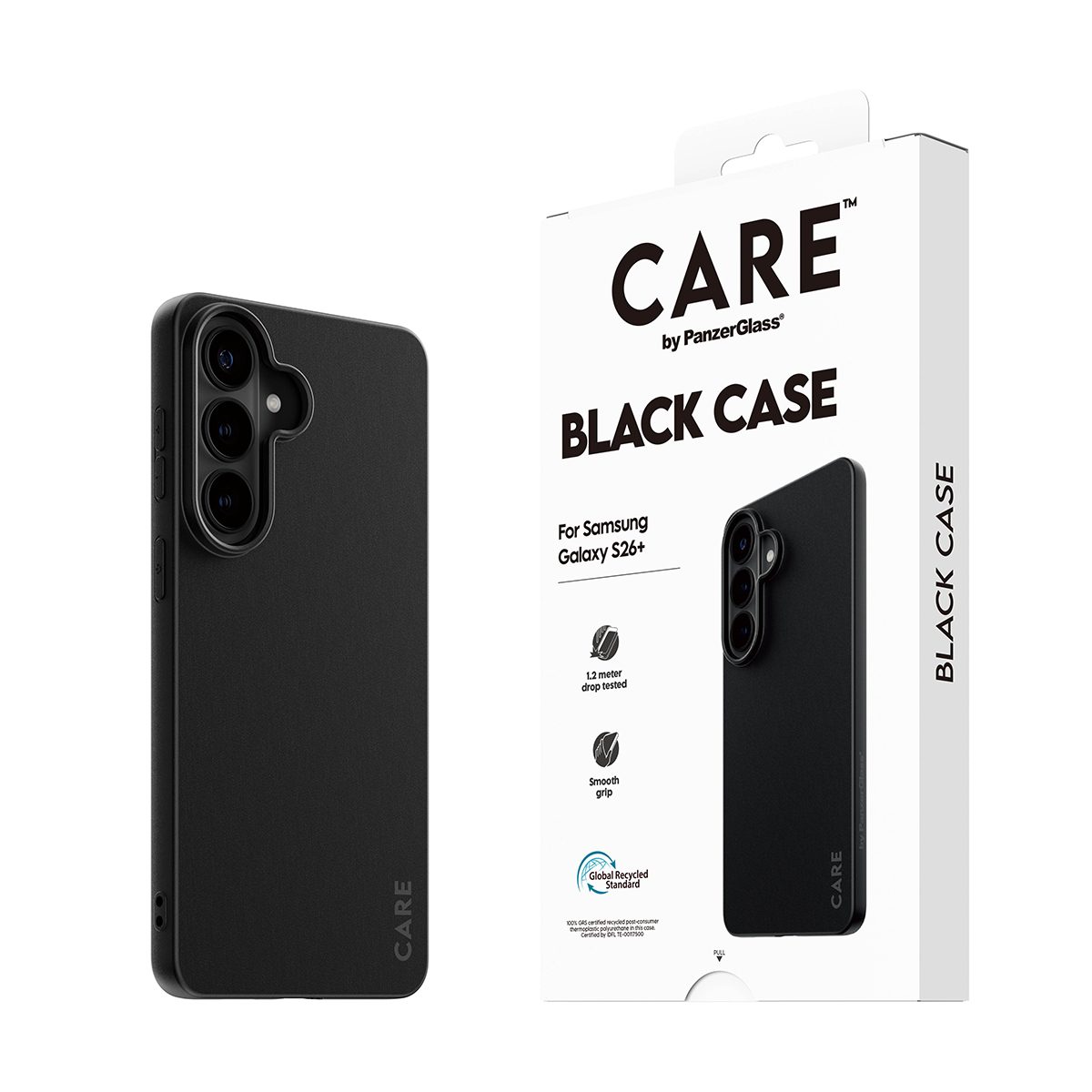 PanzerGlass CARE TPU Case Black Samsung Galaxy S26+