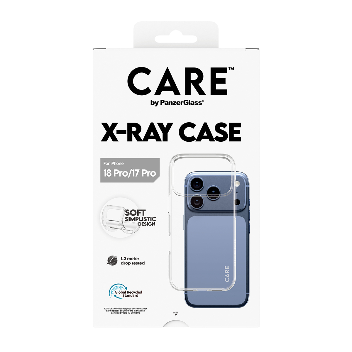 PanzerGlass CARE by � X-Ray Case iPhone 2026 Pro | 17 Pro coque de protection pour t�l�phones portables Housse Transparent