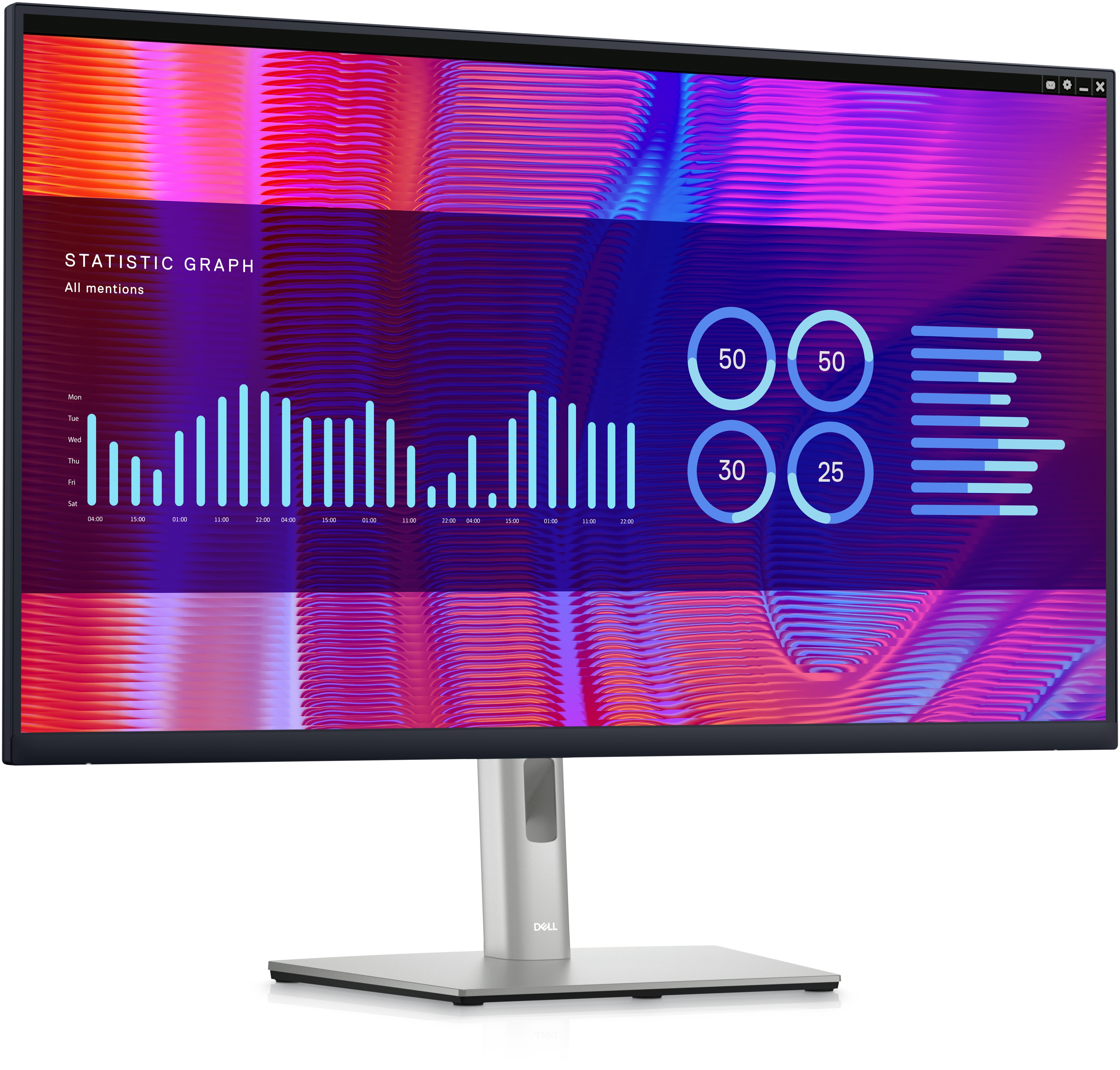 DELL P Series P3223DE computer monitor 80 cm (31.5) 2560 x 1440 pixels Quad HD LCD Black