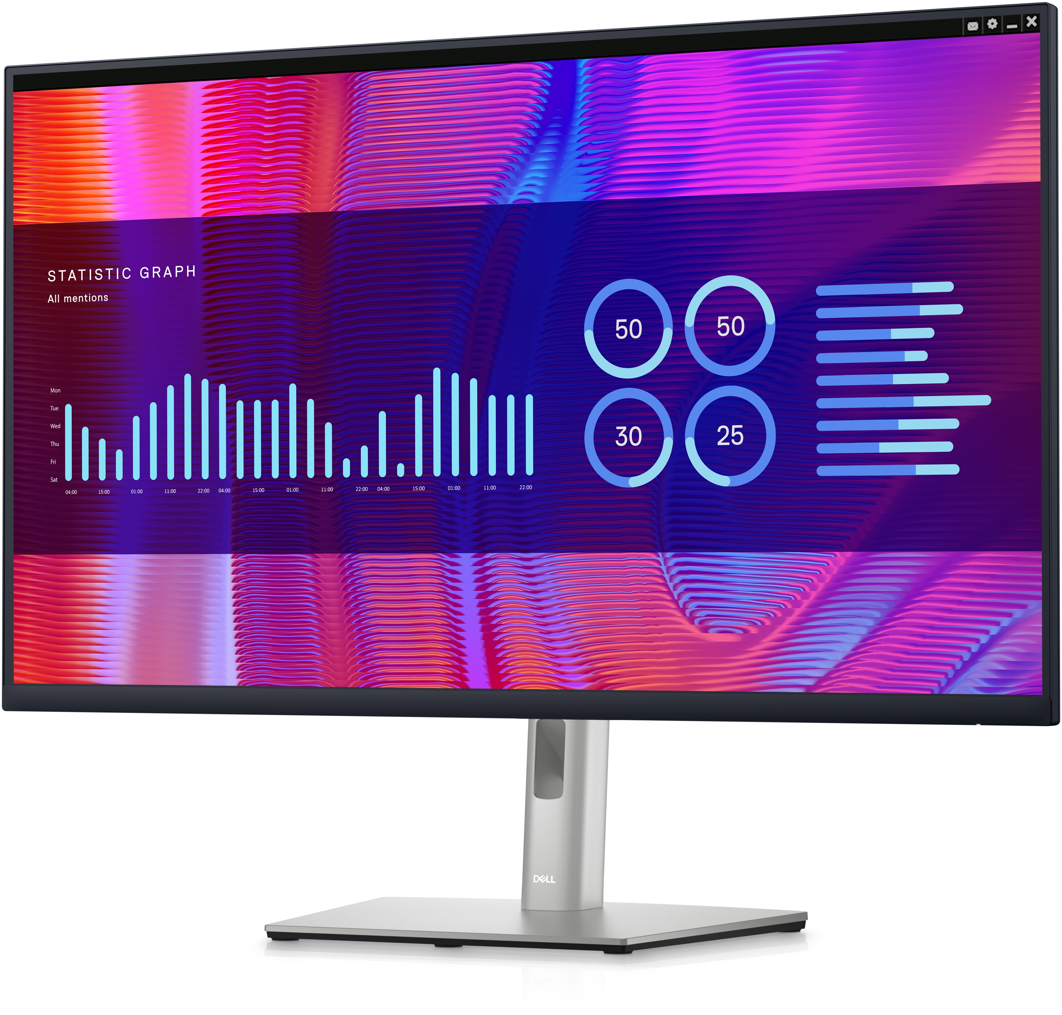 DELL P Series P3223DE computer monitor 80 cm (31.5) 2560 x 1440 pixels Quad HD LCD Black