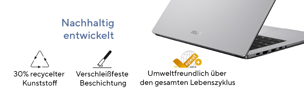 ASUS Chromebook CX1405CTA-MW0355 Intel Core 3 N355 35,6 cm (14) Full HD 8 GB LPDDR5-SDRAM 128 GB eMMC Wi-Fi 6 (802.11ax) ChromeOS Alem�n Gris