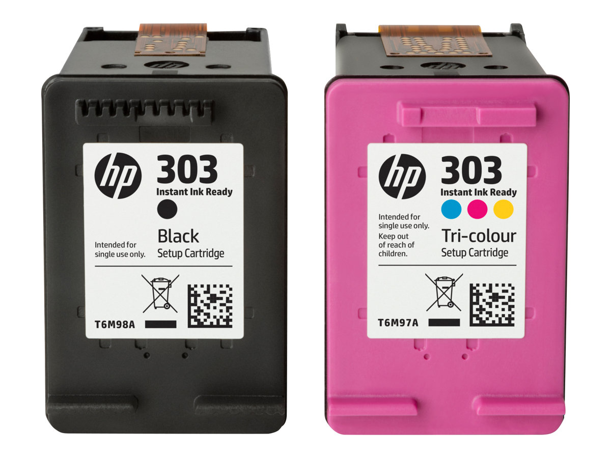 HP 303 - tricolore à base de colorant - originale - cartouche d'encre