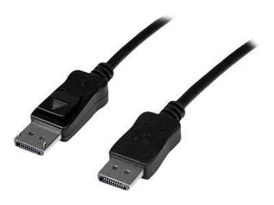 StarTech.com 50ft (15m) Active DisplayPort Cable - 4K Ultra HD DisplayPort Cable - Long DP to DP Cable for Projector/Monitor - DP Video/Display Cord - Latching DP Connectors