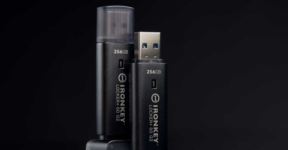Kingston Technology IronKey 256 Go Locker Plus 50 G2, FIPS 197, AES-256