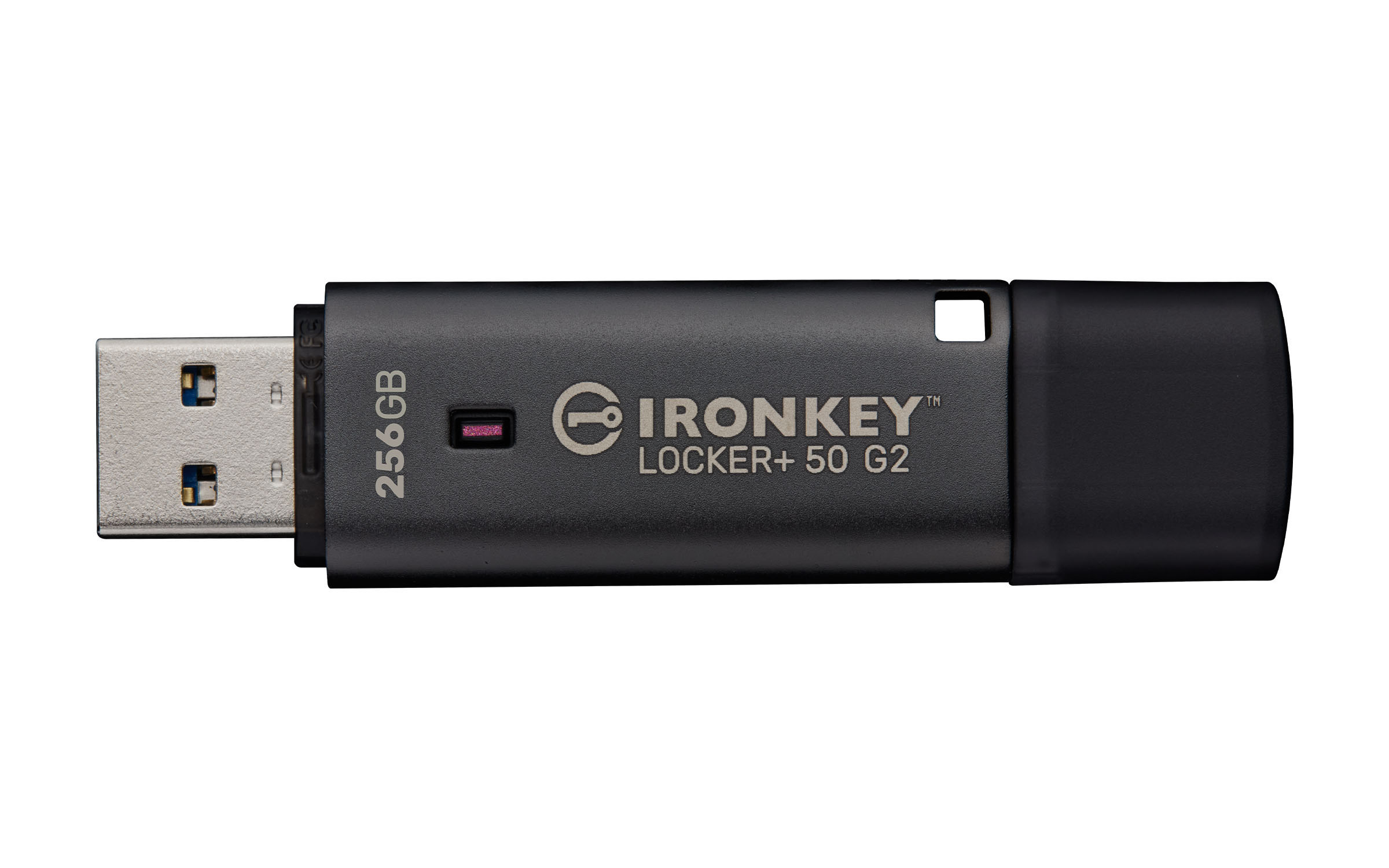 Kingston Technology IronKey 256 Go Locker Plus 50 G2, FIPS 197, AES-256