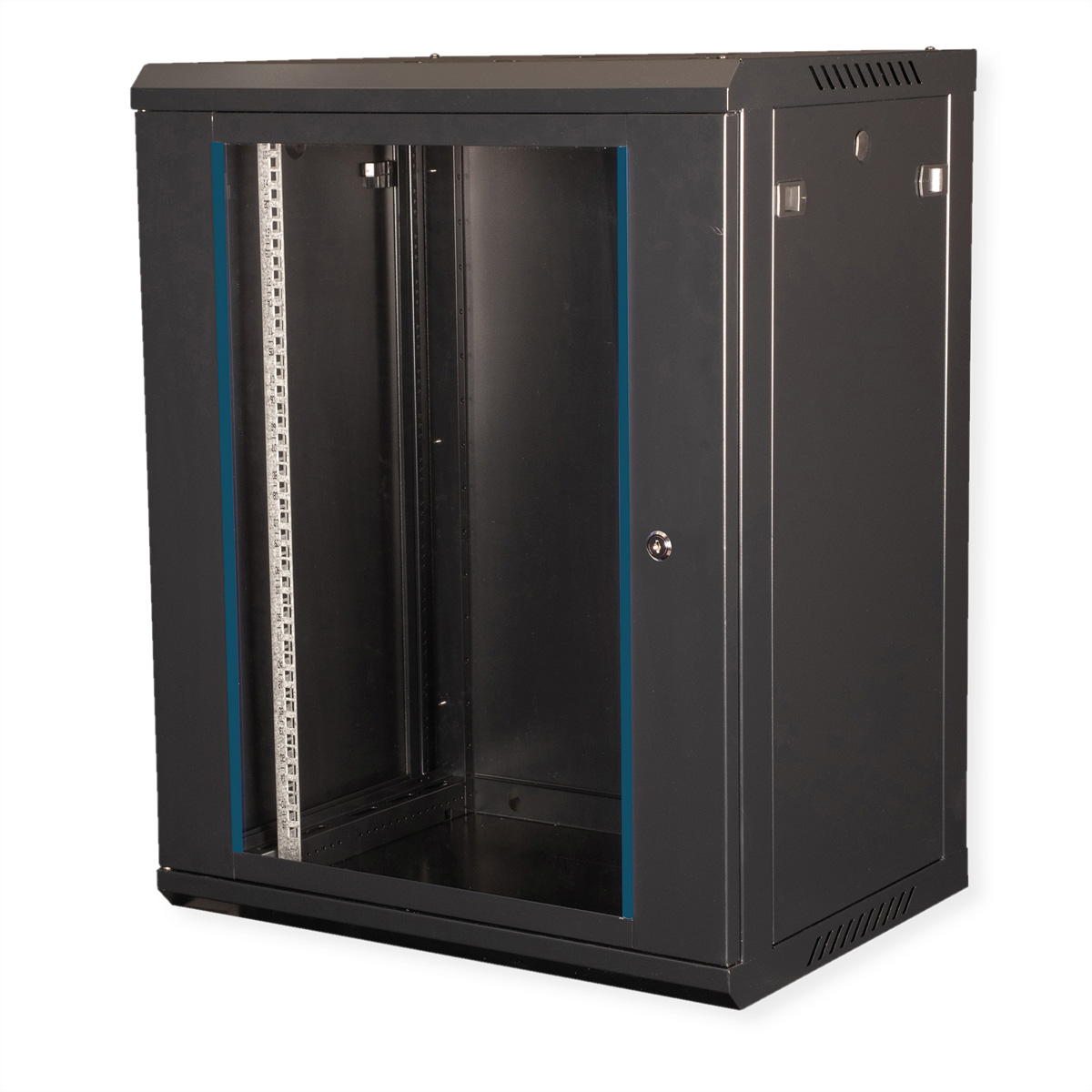 VALUE 19-Zoll Wandgehuse 600x450mm schwarz Bausatz - Wandgehuse