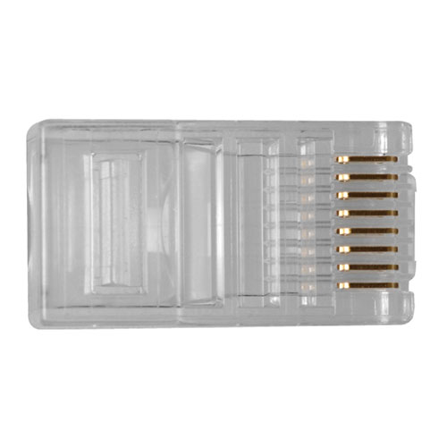 ACT TD108R - RJ-45 - Transparent - Acrylnitril-Butadien-Styrol (ABS) - Nickel/Gold - 1000 V - 1,5 A