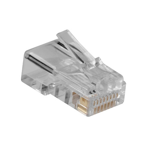 ACT TD108R - RJ-45 - Transparent - Acrylnitril-Butadien-Styrol (ABS) - Nickel/Gold - 1000 V - 1,5 A