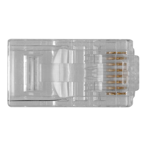 ACT TD108R - RJ-45 - Transparent - Acrylnitril-Butadien-Styrol (ABS) - Nickel/Gold - 1000 V - 1,5 A