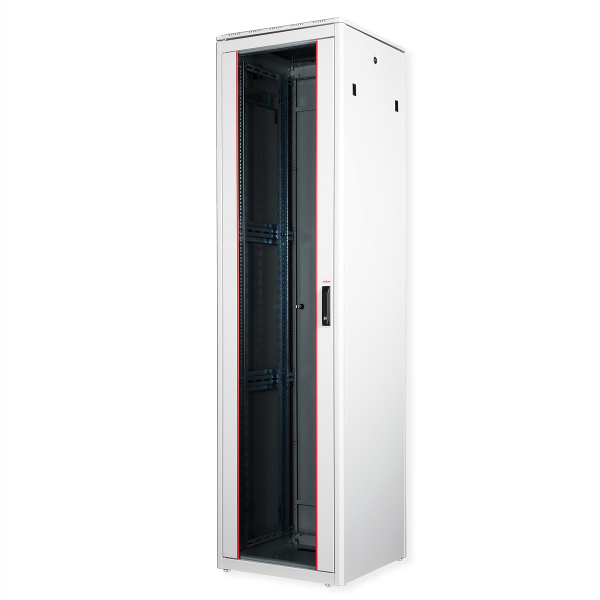 ROLINE Pro - Schrank Netzwerkschrank - mit Glast�r, 600 x 600 mm (B x T)