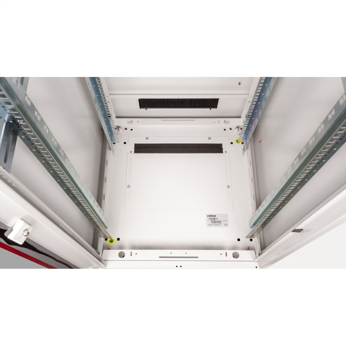ROLINE Pro - Schrank Netzwerkschrank - mit Glast�r, 600 x 600 mm (B x T)