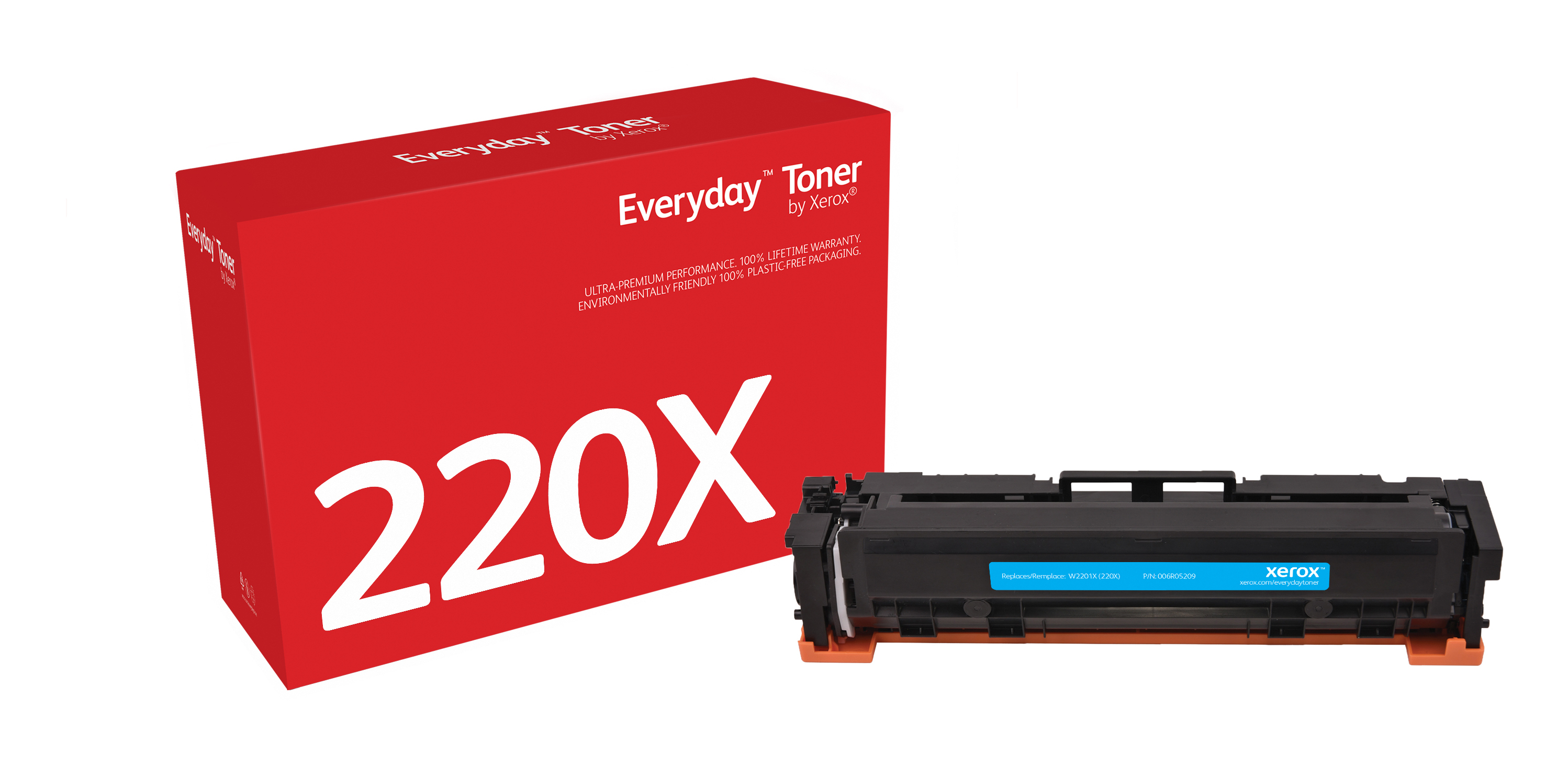 Toner Everyday _OEM_NAME_ Ciano di Xerox compatibile con HP 220X (W2201X), Alta capacit�