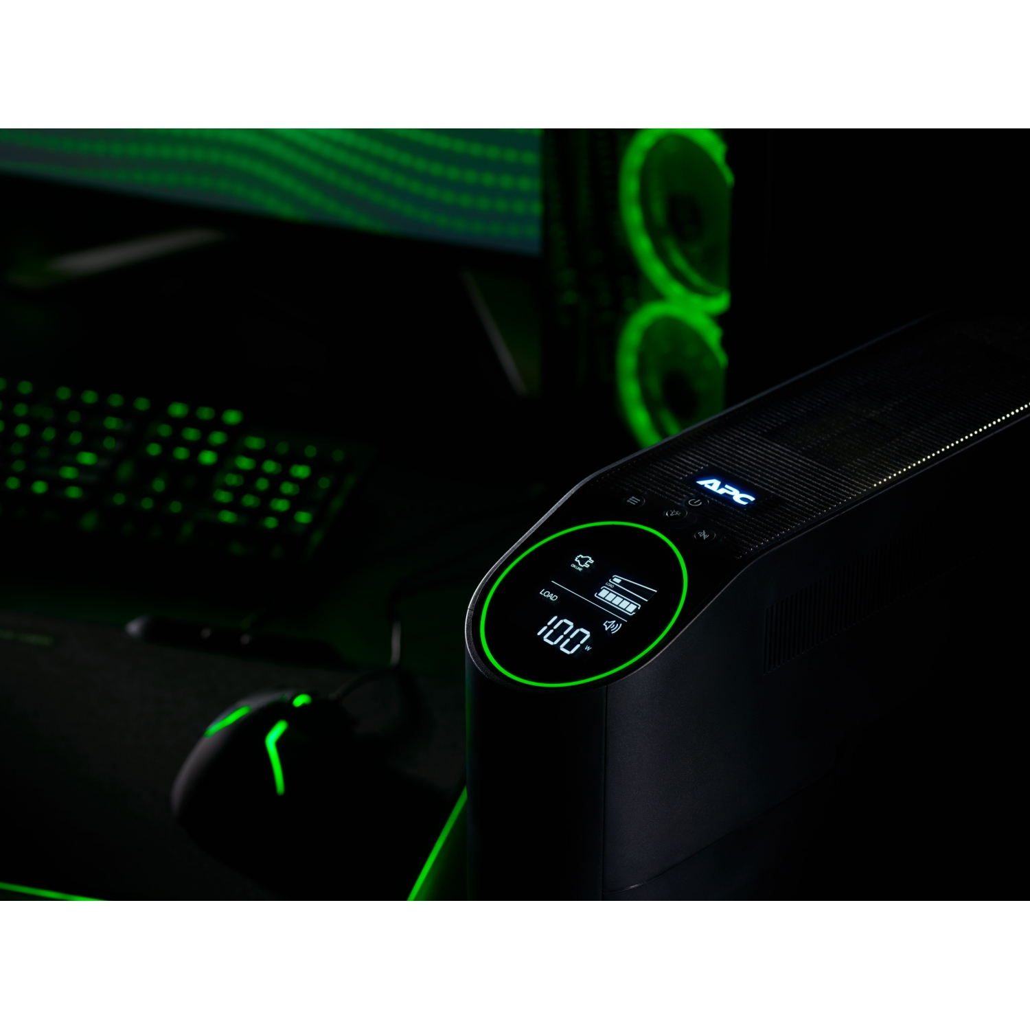 APC Back-UPS Pro Gaming - USV - Tower, RGB-Leuchten