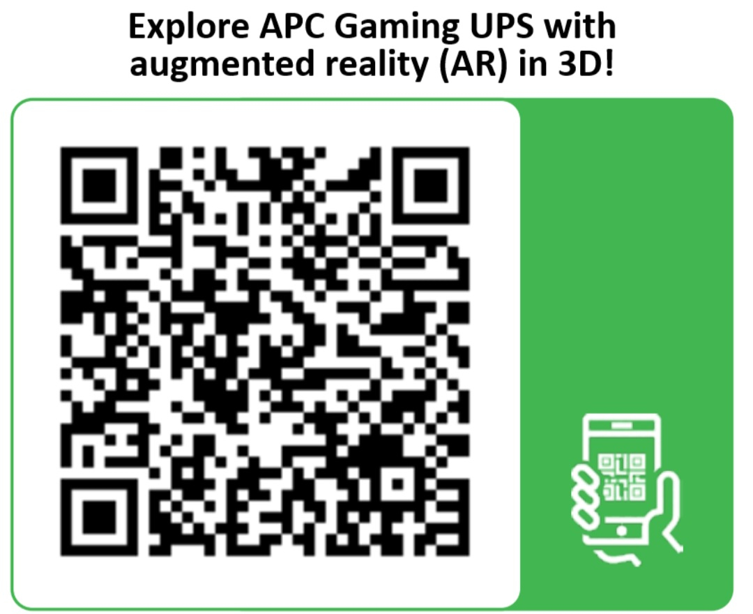 APC Back-UPS Pro Gaming - USV - Tower, RGB-Leuchten