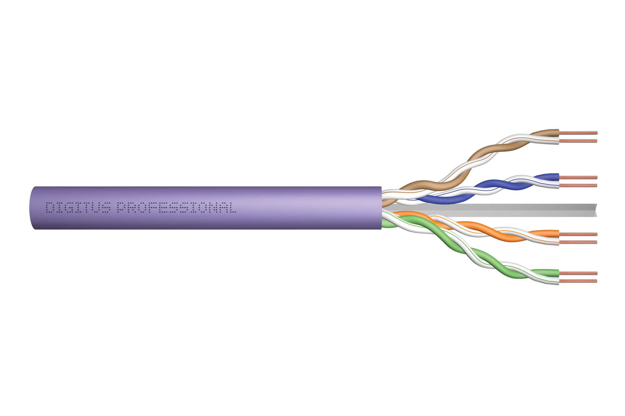 Digitus Cable de instalacin de par trenzado CAT 6 U-UTP