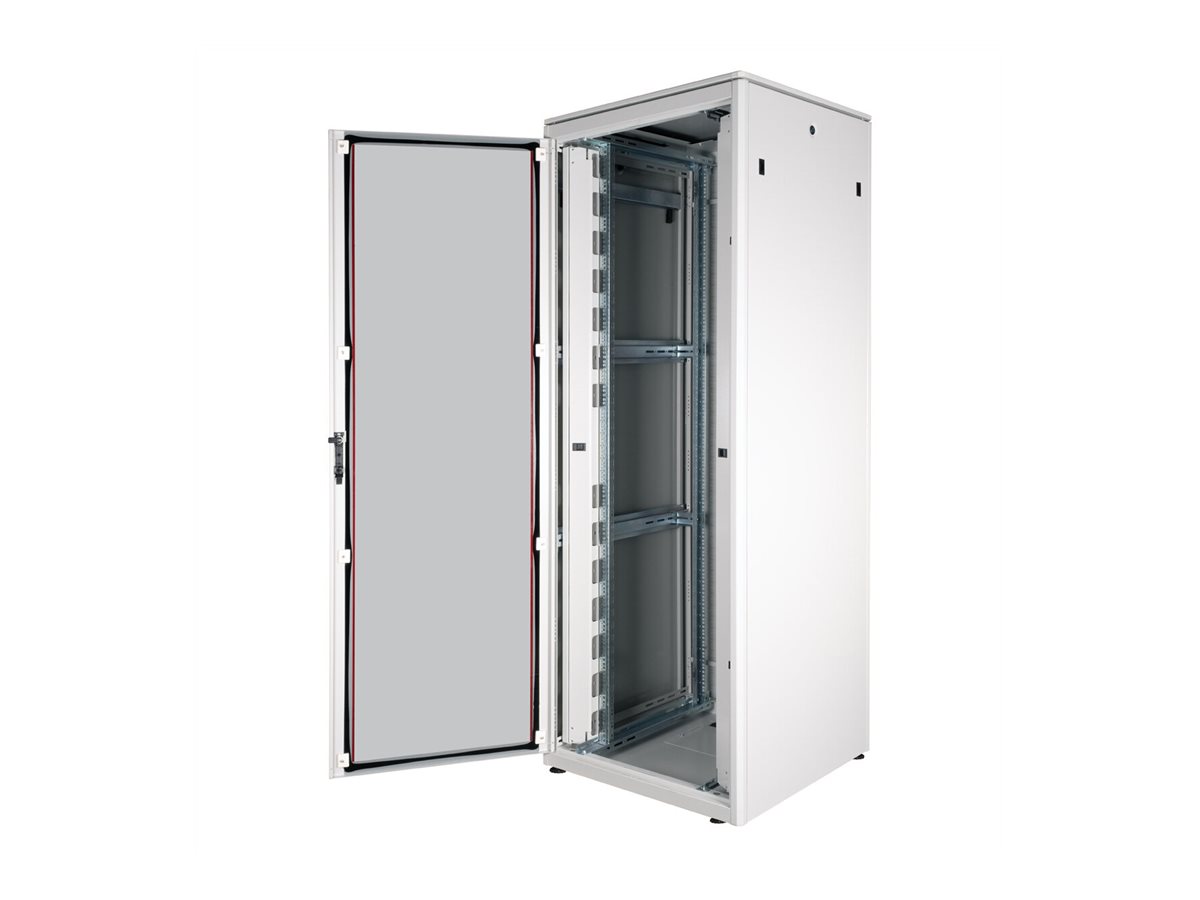 ROLINE Pro - Schrank Netzwerkschrank - RAL 7035, Hellgrau - 47U - 48.3 cm (19)