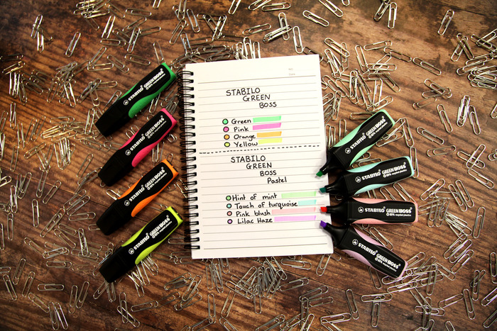 STABILO GREEN BOSS marqueur 1 pi�ce(s) Pointe biseaut�e Turquoise