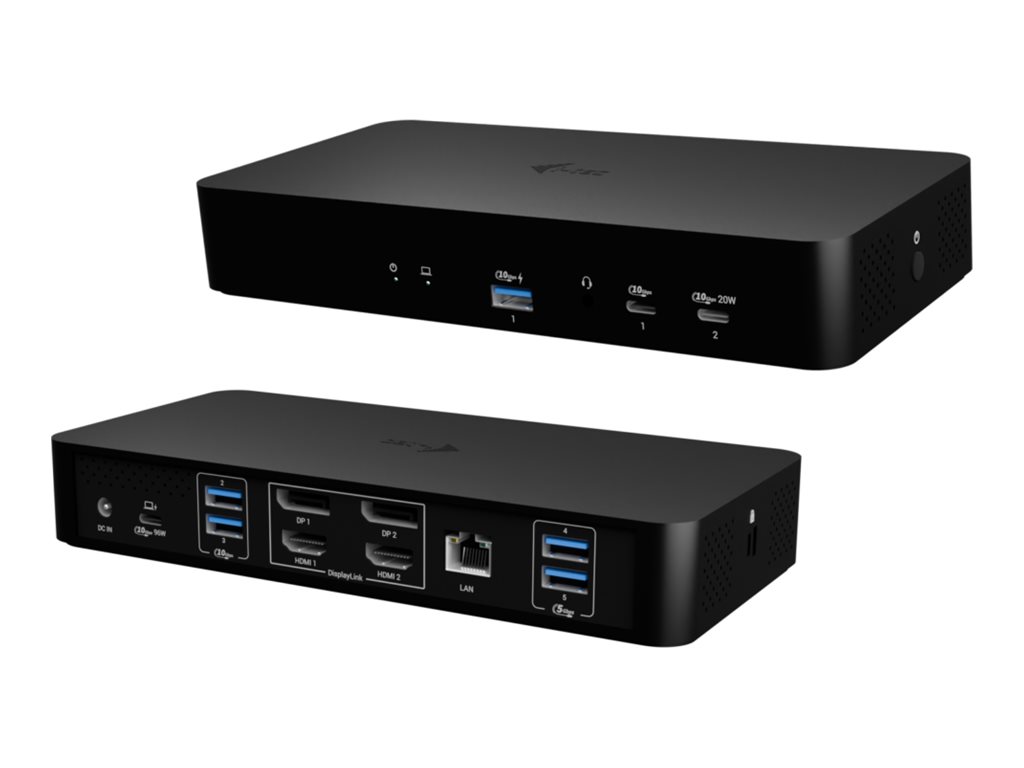 i-tec Dockingstation - USB-C / USB4 / Thunderbolt 3 / Thunderbolt 4 / Thunderbolt 5 /USB-A