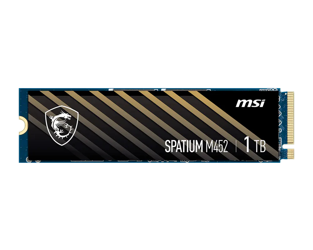 MSI SSD Spatium M452 M.2 2280 PCIe Gen4 x4 NVM