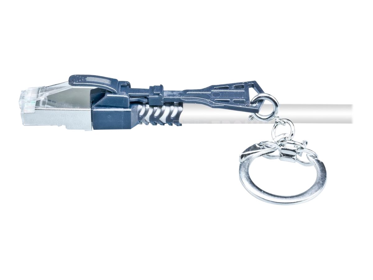 Wirewin PKW-SL-SFTP-KAT6A 0.3 SW c�ble de r�seau Noir, Gris 0,3 m Cat6a S/FTP (S-STP) Rond