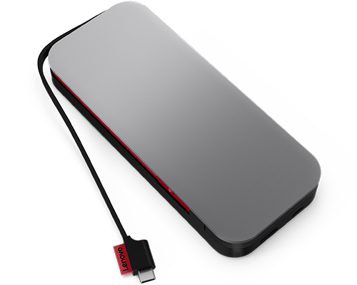 Lenovo Go Lithium-Ion (Li-Ion) 20000 mAh Noir, Gris