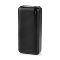 Nedis UPBK65W30000BK - 32000 mAh - Lithium Polymer (LiPo) - 3,7 V - 65 W - Schwarz