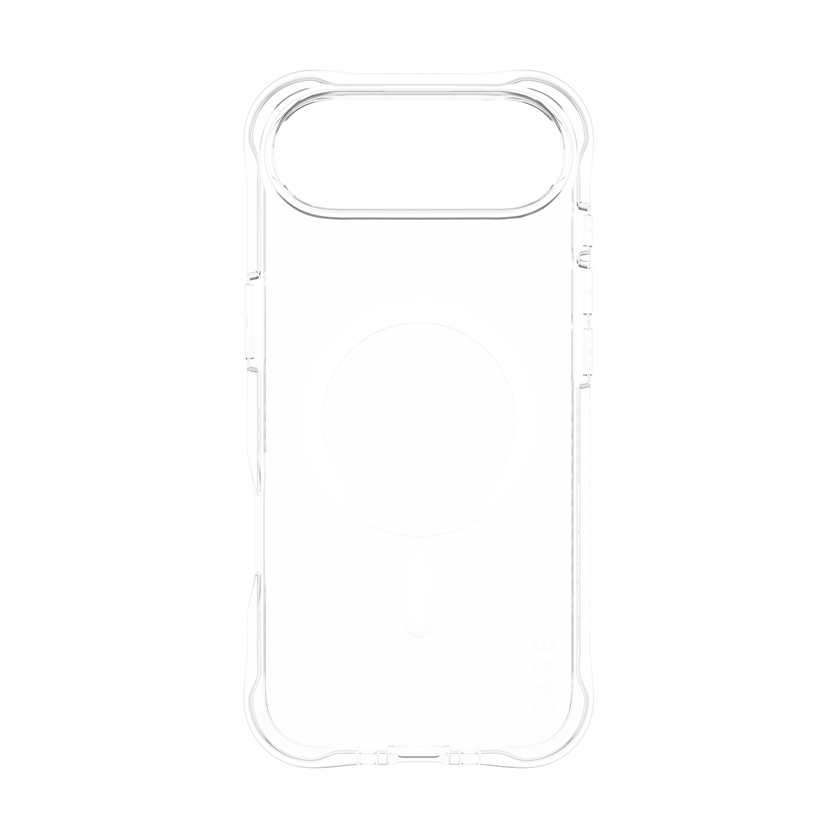 PanzerGlass CARE by � Fashionable Case Samba Transparent w. White MagSafe iPhone 17 Air custodia per cellulare Cover Trasparente