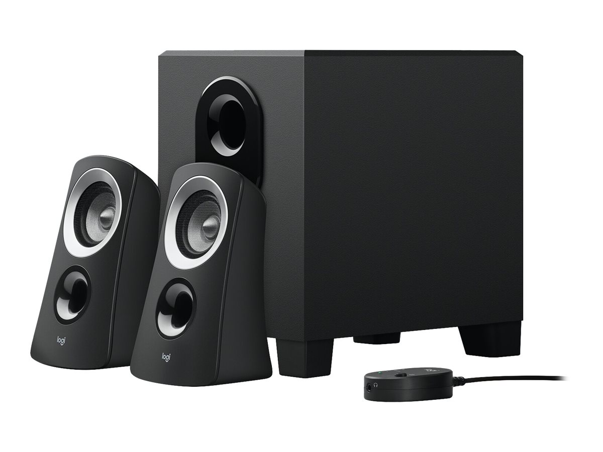 Logitech Z-313 - Lautsprechersystem - f�r PC - 2.1-Kanal - 25 Watt (Gesamt)