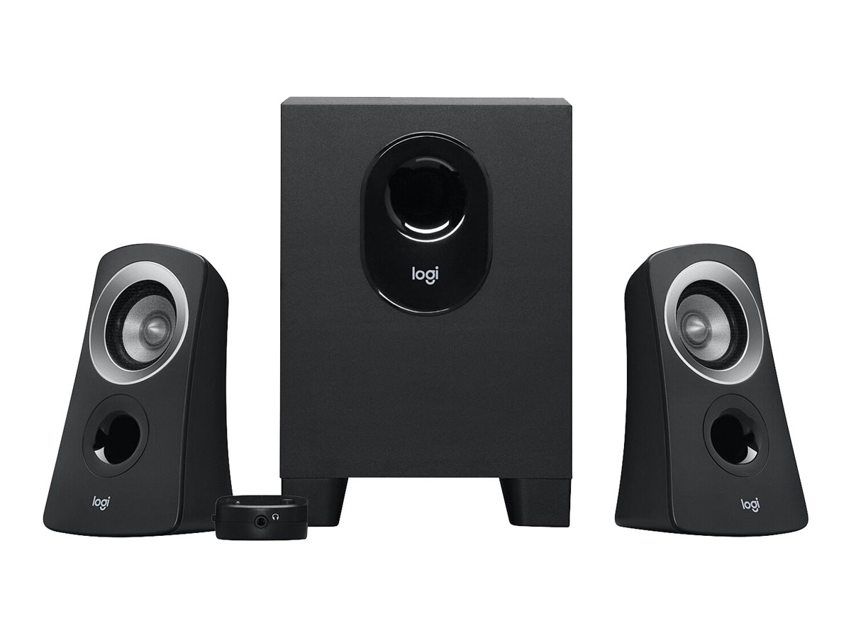 Logitech Z-313 - Lautsprechersystem - f�r PC - 2.1-Kanal - 25 Watt (Gesamt)