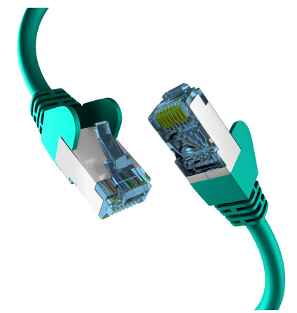 M-Cab EC020200192 networking cable Green 0.5 m Cat7 S/FTP (S-STP)