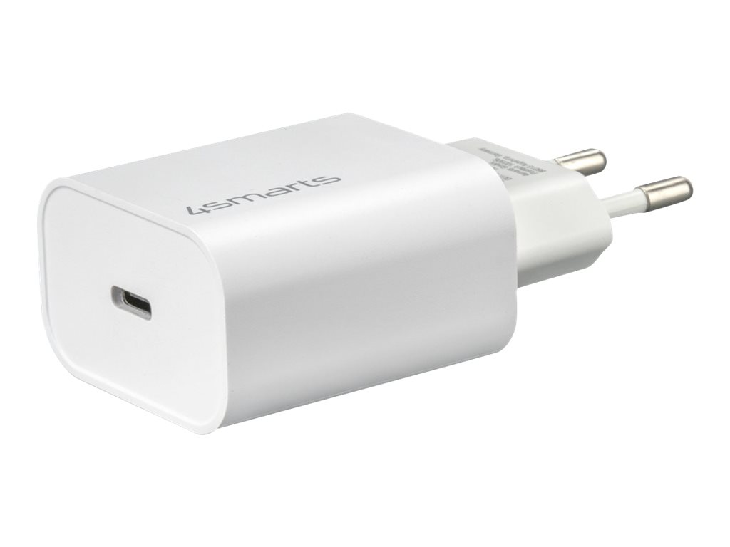 4smarts VoltPlug - Netzteil - 20 Watt - 3 A - PD (24 pin USB-C)