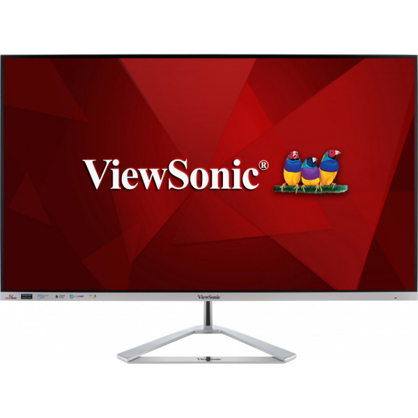 Viewsonic VX Series VX3276-2K-mhd-2 81,3 cm (32) 2560 x 1440 Pixeles Quad HD LED Plata