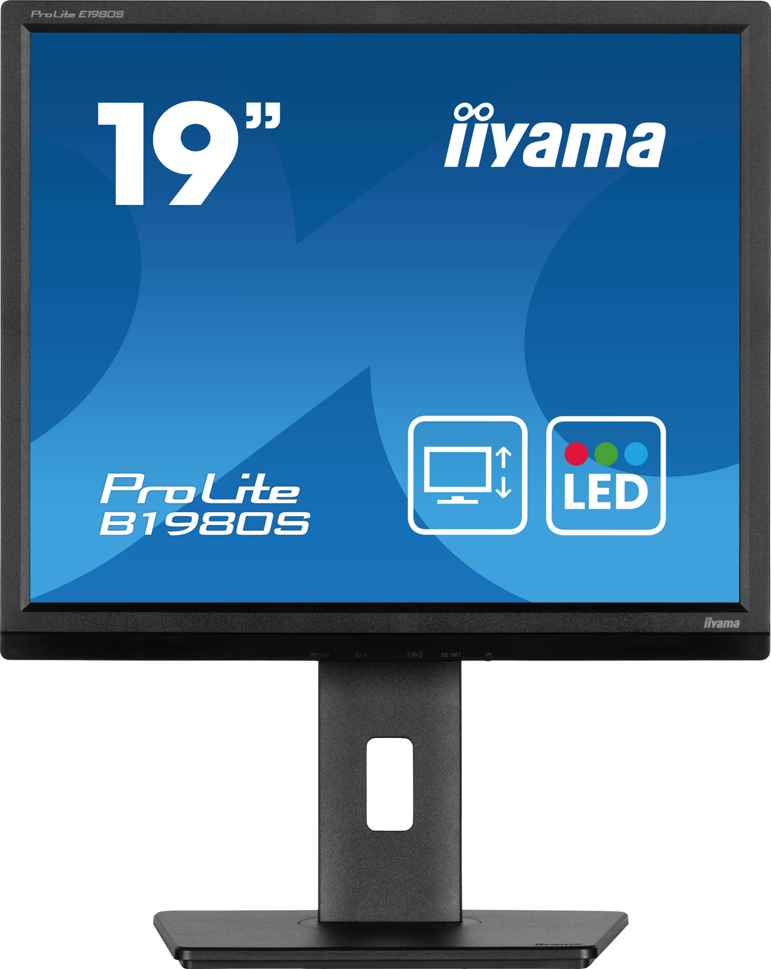 iiyama ProLite B1980S-B1 pantalla para PC 48,3 cm (19) 1280 x 1024 Pixeles VGA LED Negro