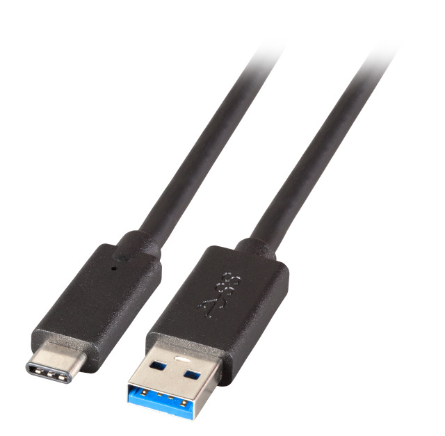 EFB Elektronik EFB K5282-3ASW05 - USB 3.0 Kabel, C Stecker auf A Stecker, 0,5 m