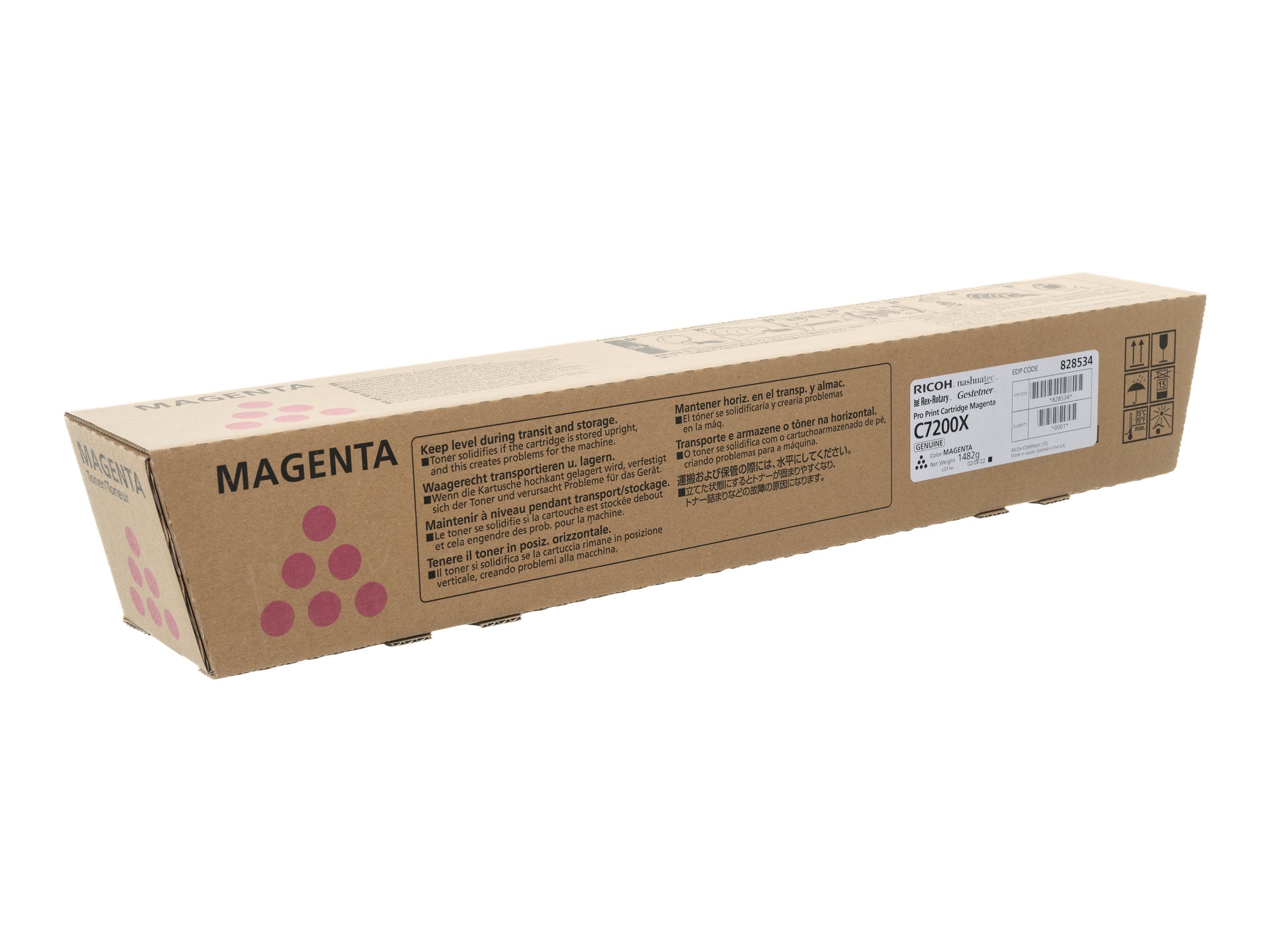 Ricoh 828534 cartucho de t�ner 1 pieza(s) Original Magenta