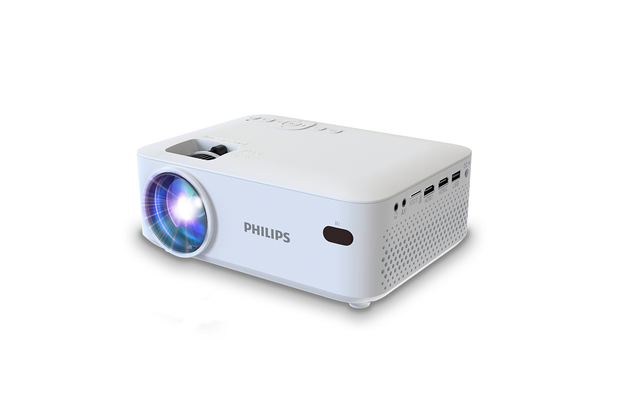 Philips Neopix 100 Short Throw Projector Lcd 800X480 White