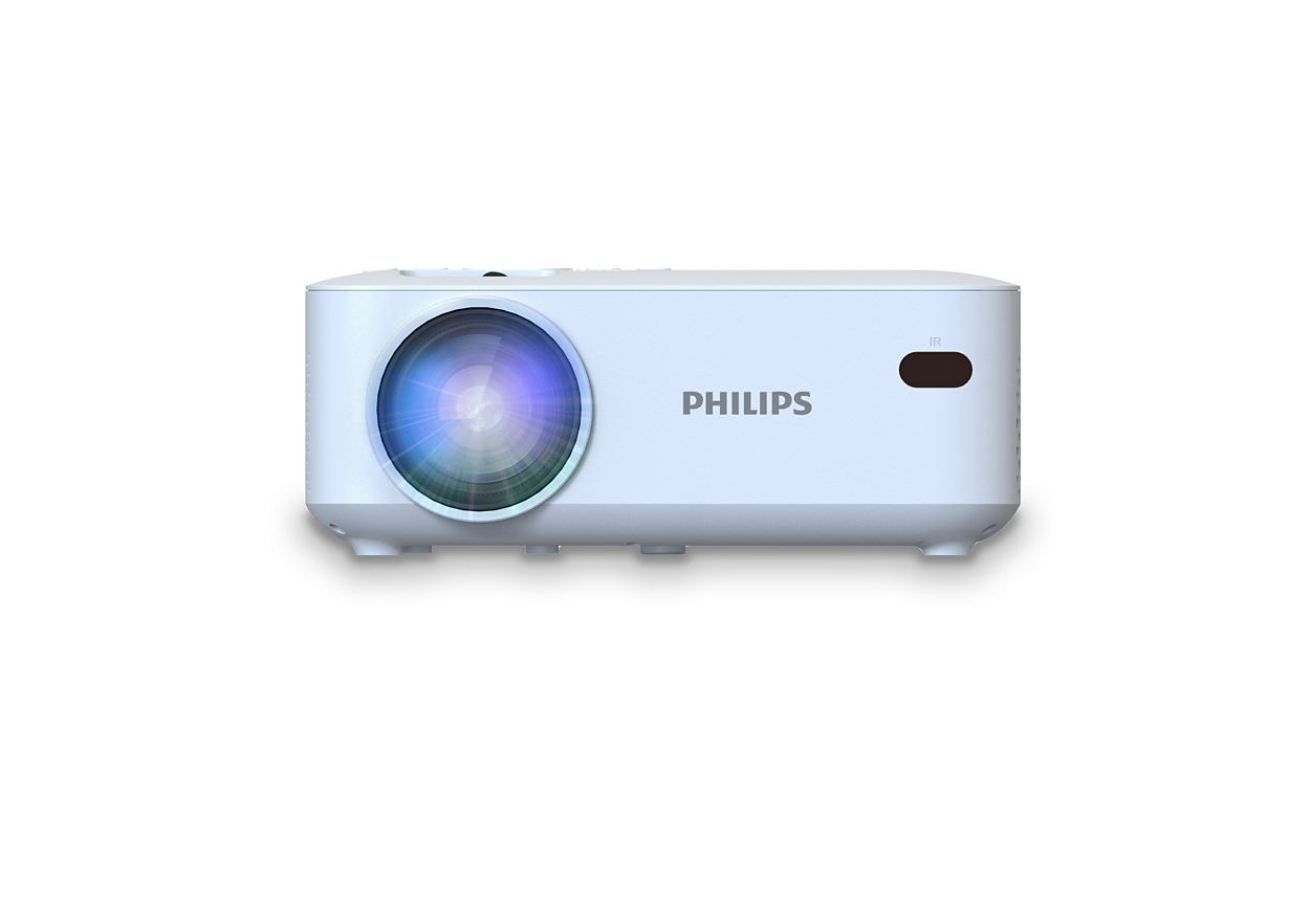 Philips Neopix 100 Short Throw Projector Lcd 800X480 White