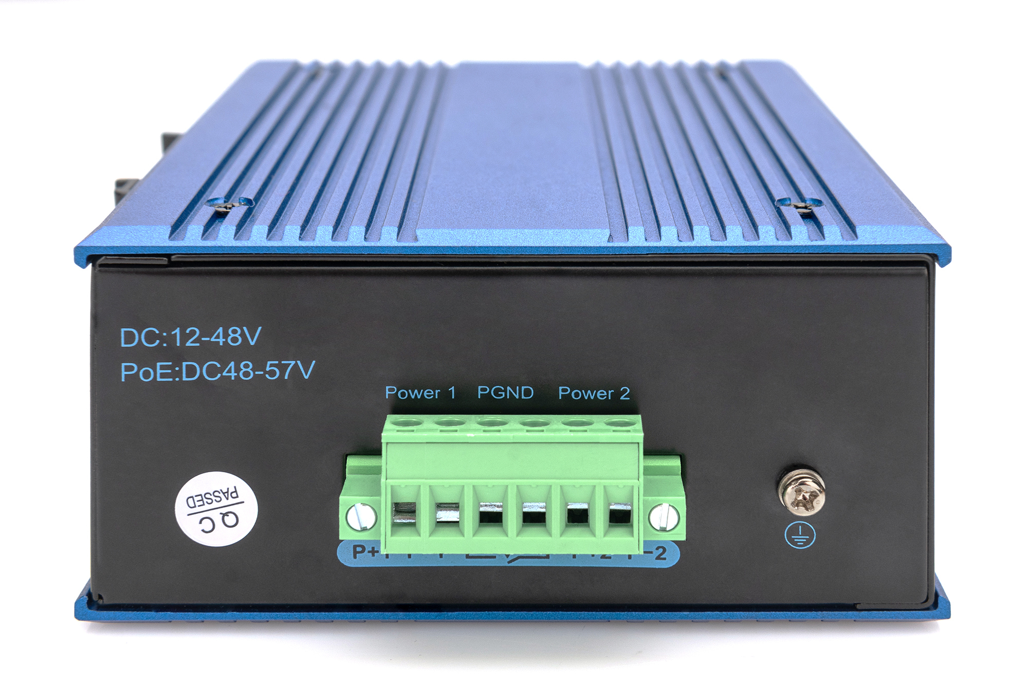 DIGITUS 8-Port 10/100/1000BASE-TX+1-Port 1000Base-FX Industrial PoE Switch